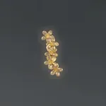 Серия настенных светильников в виде цветов из ограненного хрусталя с каркасом из металла EGEL WALL P3 ImperiumLoft