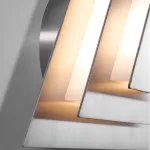 Настенный светильник с корпусом из треугольных пластин TRISTAN ImperiumLoft