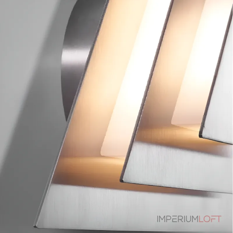 Настенный светильник с корпусом из треугольных пластин TRISTAN ImperiumLoft