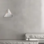 Настенный светильник с корпусом из треугольных пластин TRISTAN ImperiumLoft