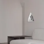 Настенный светильник с корпусом из треугольных пластин TRISTAN ImperiumLoft