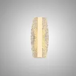 Серия настенных светильников с удлиненными рельефными рассеивателями со сглаженными краями и центральным креплением KASTEN H30 ImperiumLoft