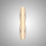 Серия настенных светильников с удлиненными рельефными рассеивателями со сглаженными краями и центральным креплением KASTEN H60 ImperiumLoft