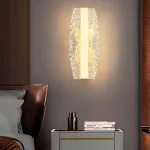 Серия настенных светильников с удлиненными рельефными рассеивателями со сглаженными краями и центральным креплением KASTEN H30 ImperiumLoft