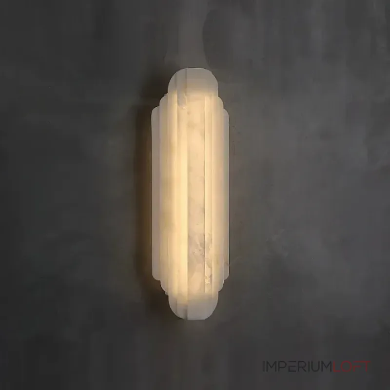 Серия светодиодных настенных светильников со ступенчатым корпусом из мраморных панелей CLABBE MARBLE H75 ImperiumLoft Серия светодиодных настенных светильников со ступенчатым корпусом из мраморных панелей CLABBE MARBLE H75 ImperiumLoft