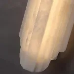 Серия светодиодных настенных светильников со ступенчатым корпусом из мраморных панелей CLABBE MARBLE H50 ImperiumLoft