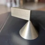 Настенные бра с коническим рассеивателем в минималистичном стиле ARIT Silver ImperiumLoft