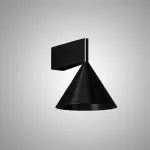 Настенные бра с коническим рассеивателем в минималистичном стиле ARIT Black ImperiumLoft
