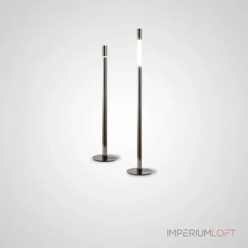 Серия минималистичных торшеров с регулируемым телескопическим рассеивателем на вертикальной стойке MILE Yellow от ImperiumLoft