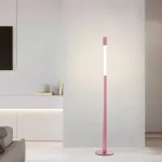 Серия минималистичных торшеров с регулируемым телескопическим рассеивателем на вертикальной стойке MILE Pink от ImperiumLoft