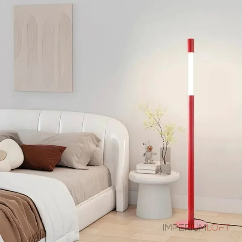 Серия минималистичных торшеров с регулируемым телескопическим рассеивателем на вертикальной стойке MILE Red от ImperiumLoft Серия минималистичных торшеров с регулируемым телескопическим рассеивателем на вертикальной стойке MILE Red от ImperiumLoft