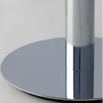 Серия настольных светодиодных ламп со стеклянным тороидальным плафоном на центральной стойке KIDDY Black от ImperiumLoft