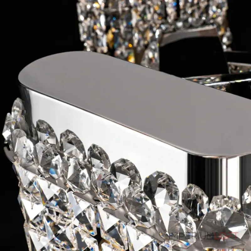 Серия светодиодных люстр на лучевом каркасе с рассеивателями в виде подвесок из многогранных хрустальных камней FORSETE L8 от ImperiumLoft Серия светодиодных люстр на лучевом каркасе с рассеивателями в виде подвесок из многогранных хрустальных камней FORSETE L8 от ImperiumLoft