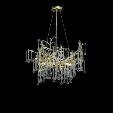 Люстра WATERDROPS L8 Gold
