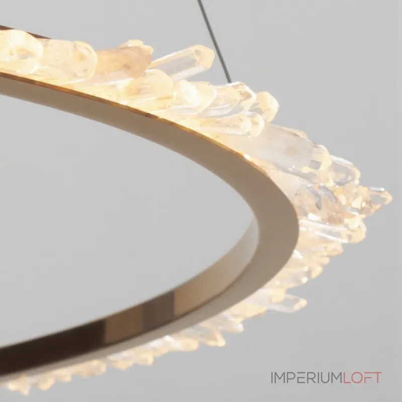 Кольцевые люстры и светильники DEODORA CH D80 от ImperiumLoft