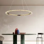 Кольцевые люстры и светильники DEODORA CH D80 от ImperiumLoft