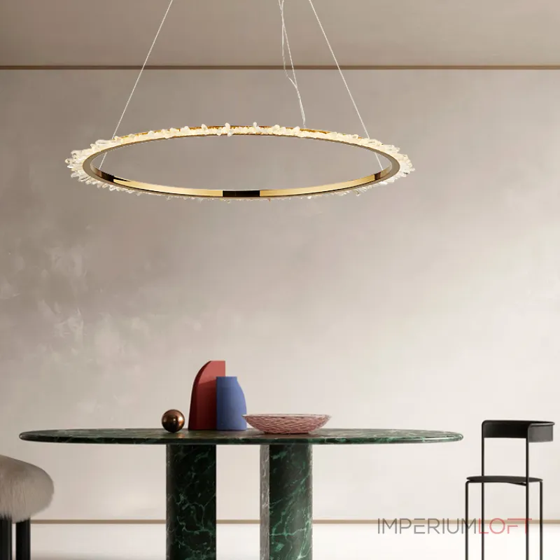 Кольцевые люстры и светильники DEODORA CH D80 от ImperiumLoft