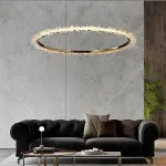 Кольцевые люстры и светильники DEODORA CH D80 от ImperiumLoft