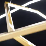 Серия светодиодных люстр в виде комбинации трех гексагональных колец IMPRESS LUX D100 D120 D150 от ImperiumLoft