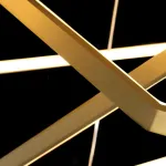 Серия светодиодных люстр в виде комбинации трех гексагональных колец IMPRESS LUX D100 D120 D150 от ImperiumLoft