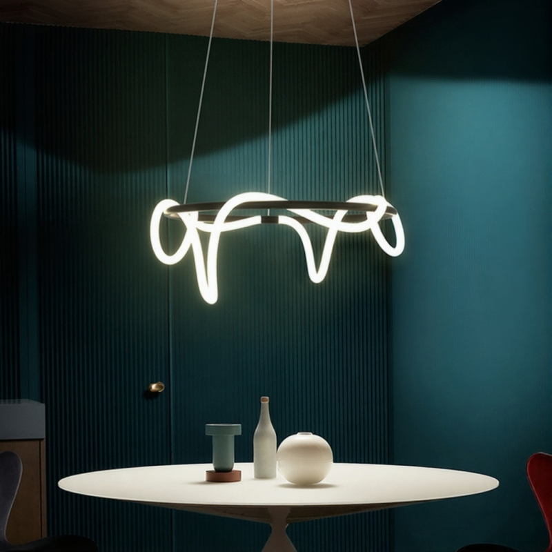 Кольцевые люстры и светильники GLORIFY BLACK D60 от ImperiumLoft Кольцевые люстры и светильники GLORIFY BLACK D60 от ImperiumLoft