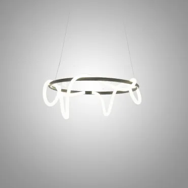 Кольцевые люстры и светильники GLORIFY BLACK D60