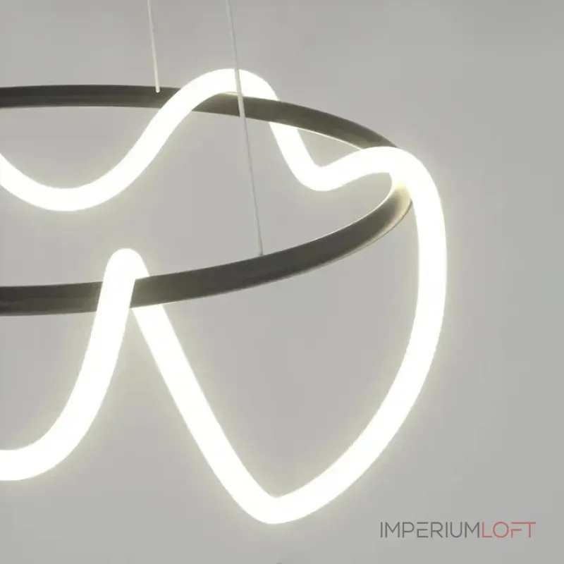 Кольцевые люстры и светильники GLORIFY BLACK D60 от ImperiumLoft Кольцевые люстры и светильники GLORIFY BLACK D60 от ImperiumLoft