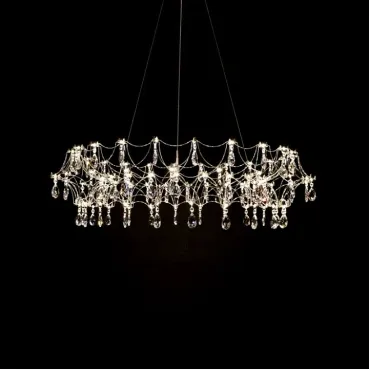 Кольцевые люстры и светильники STANZA RING D75 Кольцевые люстры и светильники STANZA RING D75