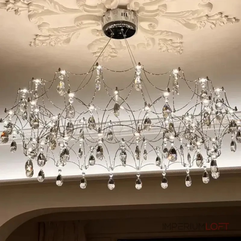 Кольцевые люстры и светильники STANZA RING D75 от ImperiumLoft