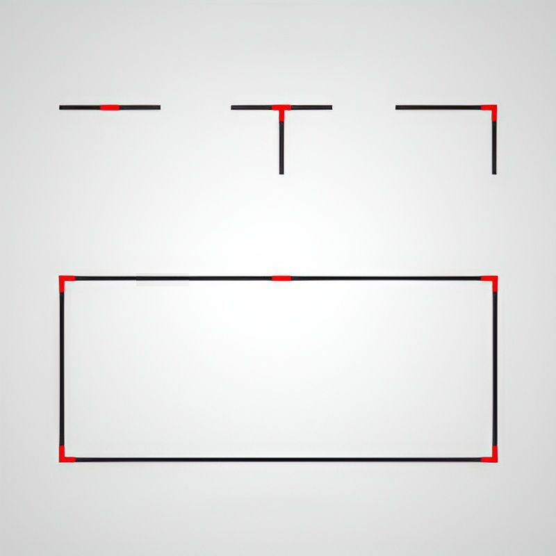 Система WALLIGHT Разъем одиночный угловой вертикальный от ImperiumLoft