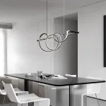 Реечный светодиодный светильник со спиралевидным корпусом из чернёной латуни ADONIS B L150 от ImperiumLoft