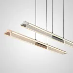 Серия светодиодных светильников удлиненной формы с комбинацией направленного и рассеянного света Treangle Long B Coffee от ImperiumLoft