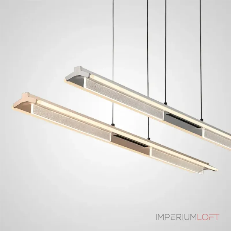 Серия светодиодных светильников удлиненной формы с комбинацией направленного и рассеянного света Treangle Long B Coffee от ImperiumLoft