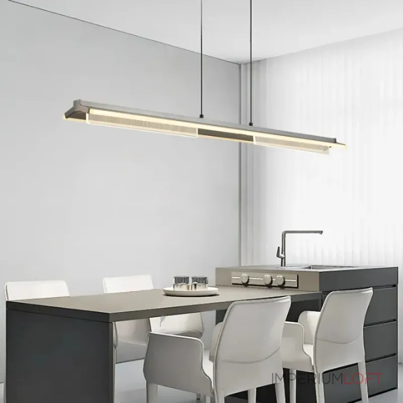 Серия светодиодных светильников удлиненной формы с комбинацией направленного и рассеянного света Treangle Long B Grey от ImperiumLoft