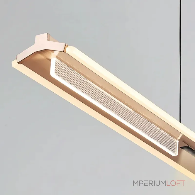 Серия светодиодных светильников удлиненной формы с комбинацией направленного и рассеянного света Treangle Long B Coffee от ImperiumLoft