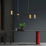 Серия светильников с цилиндрическими плафонами на рейке Kosta Long L140 от ImperiumLoft