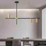 Серия светильников с цилиндрическими плафонами на рейке Kosta Long L140 от ImperiumLoft