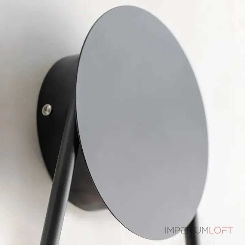 Серия настенных светодиодных светильников с белыми шарообразными плафонами на подвесном тросе Nano Orb Black от ImperiumLoft