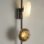 Настенный светодиодный светильник с плафонами из стекла ручной работы с эффектом воздушных пузырьков Stairway от ImperiumLoft