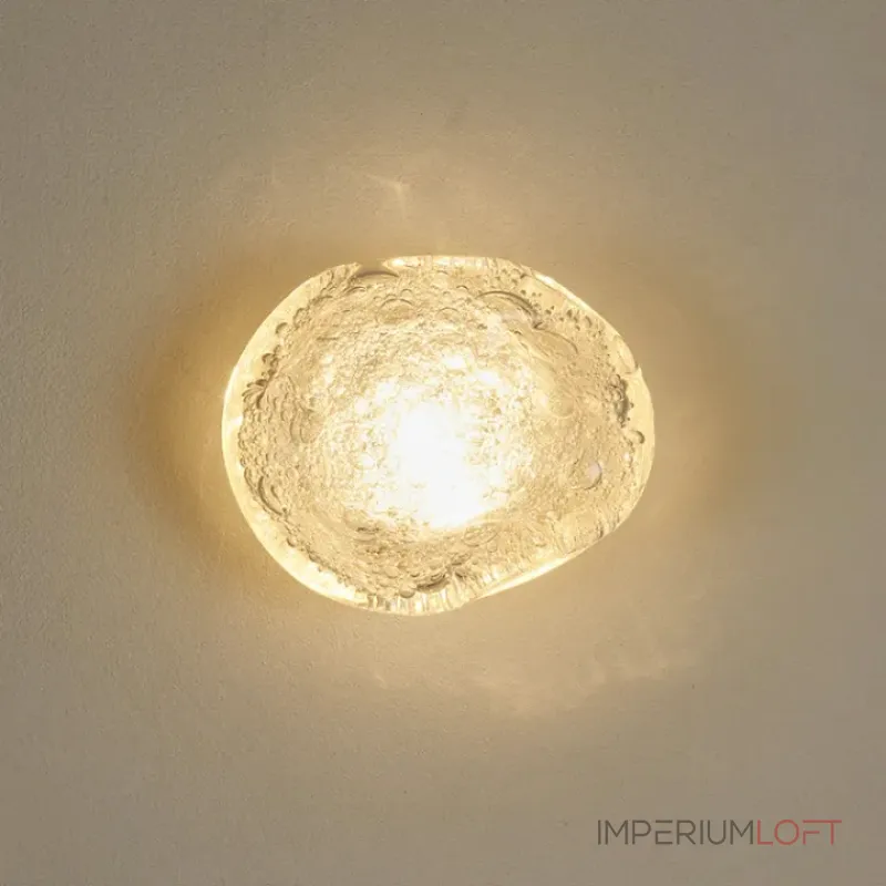 Серия светодиодных настенных светильников с плафонами из стекла ручной работы с эффектом воздушных пузырьков Stairway от ImperiumLoft Серия светодиодных настенных светильников с плафонами из стекла ручной работы с эффектом воздушных пузырьков Stairway от ImperiumLoft