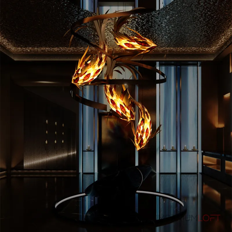 Люстра LOVOND FISH B L200 от ImperiumLoft