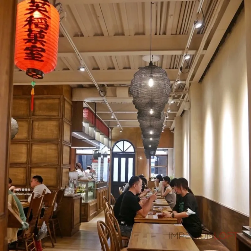 Люстра LOVOND GRID C Black от ImperiumLoft