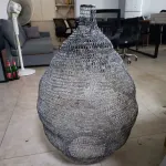 Люстра LOVOND GRID C Black от ImperiumLoft