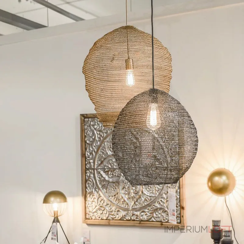 Люстра LOVOND GRID C Black от ImperiumLoft