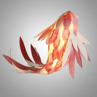 Люстра LOVOND GOLDFISH B L300