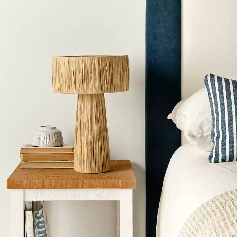 Настольная лампа LOVOND ROTTAN A D37 от ImperiumLoft