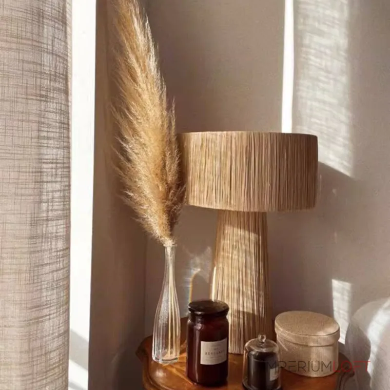 Настольная лампа LOVOND ROTTAN A D37 от ImperiumLoft