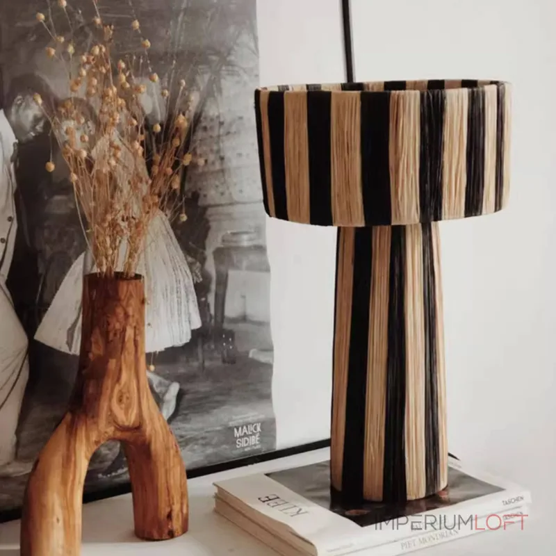 Настольная лампа LOVOND ROTTAN B D26 от ImperiumLoft