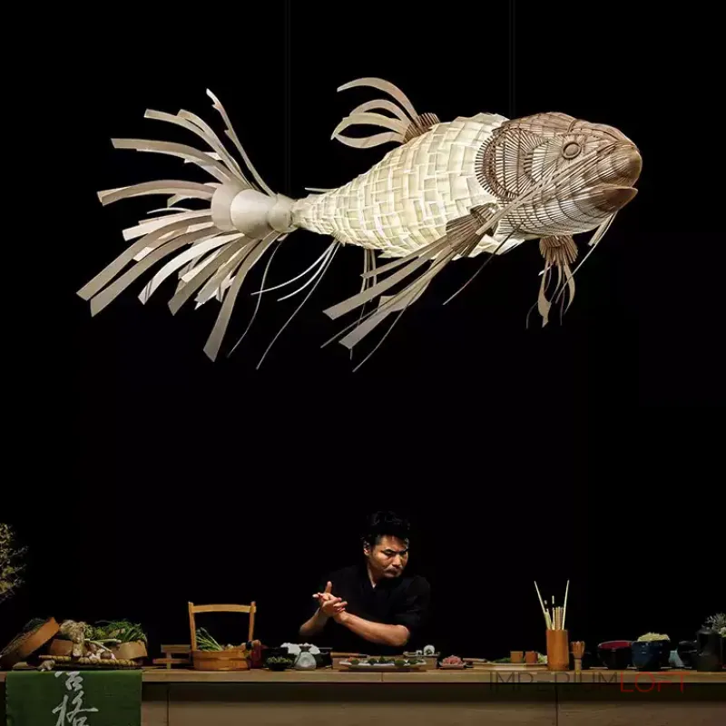 Люстра LOVOND GLOWFISH A L200 от ImperiumLoft