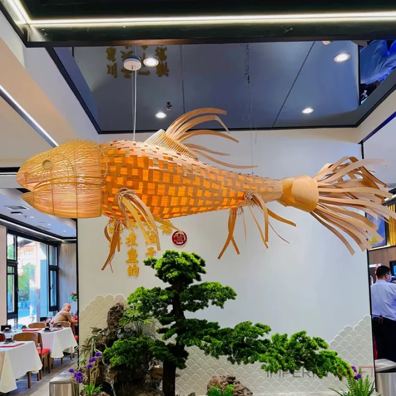 Люстра LOVOND GLOWFISH A L200 от ImperiumLoft